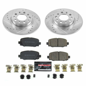 Power Stop 17-19 Jeep Compass Rear Z23 Evolution Sport Brake Kit Power Stop 17-19 Jeep Compass Rear Z23 Evolution Sport Brake Kit