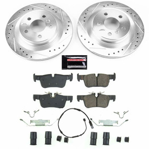 Power Stop 16-19 BMW X1 Rear Z23 Evolution Sport Brake Kit Power Stop 16-19 BMW X1 Rear Z23 Evolution Sport Brake Kit