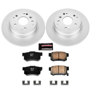 Power Stop 04-08 Acura TL Rear Z17 Evolution Geomet Coated Brake Kit Power Stop 04-08 Acura TL Rear Z17 Evolution Geomet Coated Brake Kit