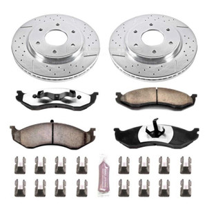 Power Stop 90-99 Jeep Cherokee Front Z36 Truck & Tow Brake Kit Power Stop 90-99 Jeep Cherokee Front Z36 Truck & Tow Brake Kit