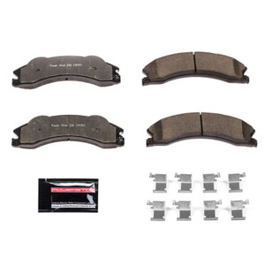 Power Stop 2011 Chevrolet Silverado 2500 HD Front or Rear Z36 Truck & Tow Brake Pads w/Hardware Power Stop 2011 Chevrolet Silverado 2500 HD Front or Rear Z36 Truck & Tow Brake Pads w/Hardware