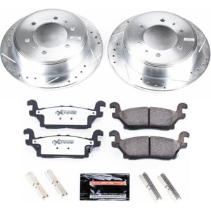 Power Stop 06-10 Hummer H3 Rear Z36 Truck & Tow Brake Kit Power Stop 06-10 Hummer H3 Rear Z36 Truck & Tow Brake Kit