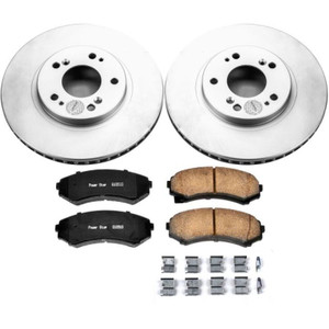 Power Stop 04-11 Mitsubishi Endeavor Front Z17 Evolution Geomet Coated Brake Kit Power Stop 04-11 Mitsubishi Endeavor Front Z17 Evolution Geomet Coated Brake Kit