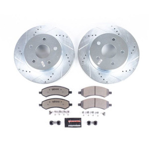 Power Stop 07-09 Chrysler Aspen Front Z36 Truck & Tow Brake Kit Power Stop 07-09 Chrysler Aspen Front Z36 Truck & Tow Brake Kit