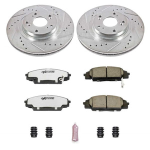 Power Stop 02-06 Acura RSX Front Z26 Street Warrior Brake Kit Power Stop 02-06 Acura RSX Front Z26 Street Warrior Brake Kit