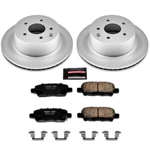 Power Stop 11-19 Nissan Leaf Rear Z17 Evolution Geomet Coated Brake Kit Power Stop 11-19 Nissan Leaf Rear Z17 Evolution Geomet Coated Brake Kit