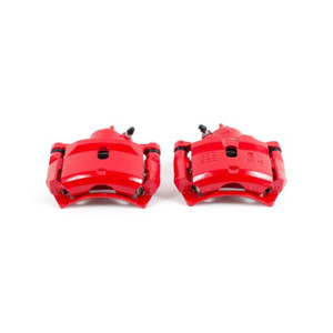 Power Stop 97-99 Acura CL Front Red Calipers w/Brackets - Pair Power Stop 97-99 Acura CL Front Red Calipers w/Brackets - Pair