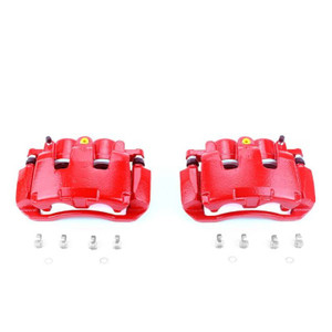 Power Stop 07-09 Chrysler Aspen Front Red Calipers w/Brackets - Pair Power Stop 07-09 Chrysler Aspen Front Red Calipers w/Brackets - Pair