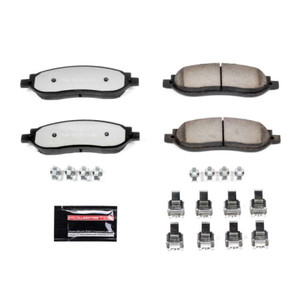 Power Stop 05-07 Ford F-250 Super Duty Rear Z36 Truck & Tow Brake Pads w/Hardware Power Stop 05-07 Ford F-250 Super Duty Rear Z36 Truck & Tow Brake Pads w/Hardware