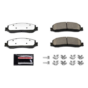 Power Stop 2012 Ford F-250 Super Duty Front Z36 Truck & Tow Brake Pads w/Hardware Power Stop 2012 Ford F-250 Super Duty Front Z36 Truck & Tow Brake Pads w/Hardware