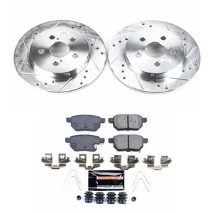 Power Stop 11-17 Lexus CT200h Rear Z23 Evolution Sport Brake Kit Power Stop 11-17 Lexus CT200h Rear Z23 Evolution Sport Brake Kit