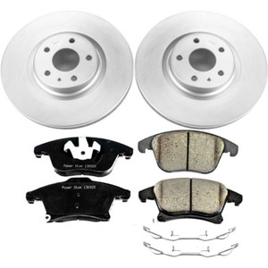 Power Stop 13-19 Ford Fusion Front Z17 Evolution Geomet Coated Brake Kit Power Stop 13-19 Ford Fusion Front Z17 Evolution Geomet Coated Brake Kit