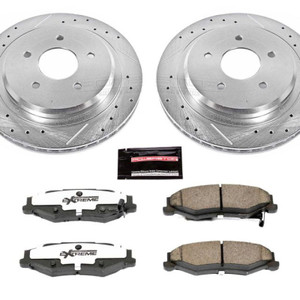 Power Stop 04-09 Cadillac XLR Rear Z26 Street Warrior Brake Kit Power Stop 04-09 Cadillac XLR Rear Z26 Street Warrior Brake Kit