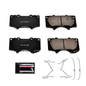 Power Stop 10-19 Lexus GX460 Front Z23 Evolution Sport Brake Pads w/Hardware Power Stop 10-19 Lexus GX460 Front Z23 Evolution Sport Brake Pads w/Hardware