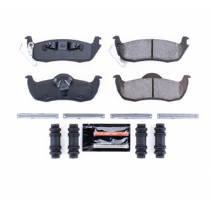 Power Stop 06-10 Jeep Commander Rear Z23 Evolution Sport Brake Pads w/Hardware Power Stop 06-10 Jeep Commander Rear Z23 Evolution Sport Brake Pads w/Hardware
