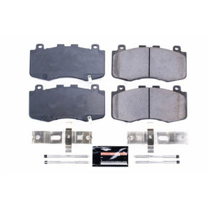 Power Stop 18-19 Jeep Grand Cherokee Front Z23 Evolution Sport Brake Pads w/Hardware Power Stop 18-19 Jeep Grand Cherokee Front Z23 Evolution Sport Brake Pads w/Hardware