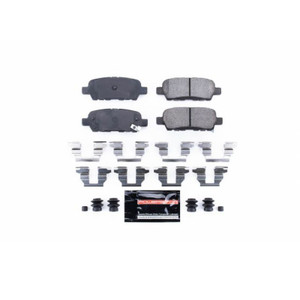 Power Stop 2013 Infiniti EX37 Rear Z23 Evolution Sport Brake Pads w/Hardware Power Stop 2013 Infiniti EX37 Rear Z23 Evolution Sport Brake Pads w/Hardware