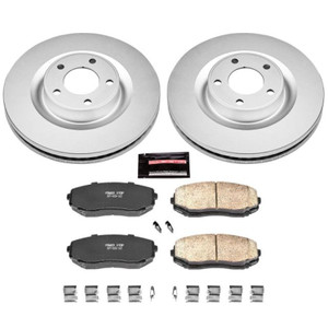 Power Stop 07-15 Ford Edge Front Z17 Evolution Geomet Coated Brake Kit Power Stop 07-15 Ford Edge Front Z17 Evolution Geomet Coated Brake Kit