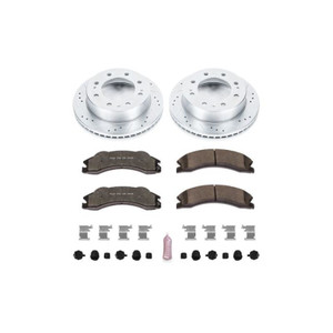 Power Stop 2011 Chevrolet Silverado 2500 HD Front Z36 Truck & Tow Brake Kit Power Stop 2011 Chevrolet Silverado 2500 HD Front Z36 Truck & Tow Brake Kit
