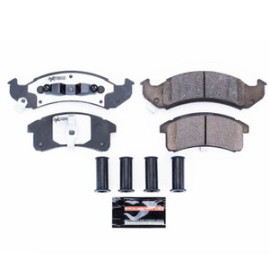 Power Stop 94-99 Buick LeSabre Front Z26 Extreme Street Brake Pads w/Hardware Power Stop 94-99 Buick LeSabre Front Z26 Extreme Street Brake Pads w/Hardware