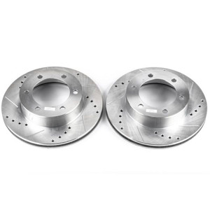 Power Stop 96-02 Toyota 4Runner Front Evolution Drilled & Slotted Rotors - Pair JBR791XPR Power Stop 96-02 Toyota 4Runner Front Evolution Drilled & Slotted Rotors - Pair JBR791XPR