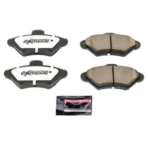 Power Stop 94-98 Ford Mustang Front Z26 Extreme Street Brake Pads w/Hardware Power Stop 94-98 Ford Mustang Front Z26 Extreme Street Brake Pads w/Hardware