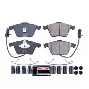 Power Stop 02-04 Audi A6 Quattro Front Z23 Evolution Sport Brake Pads w/Hardware Power Stop 02-04 Audi A6 Quattro Front Z23 Evolution Sport Brake Pads w/Hardware