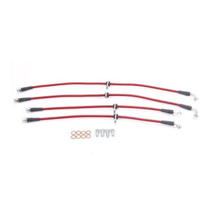 Power Stop 02-06 Acura RSX Front & Rear SS Braided Brake Hose Kit Power Stop 02-06 Acura RSX Front & Rear SS Braided Brake Hose Kit