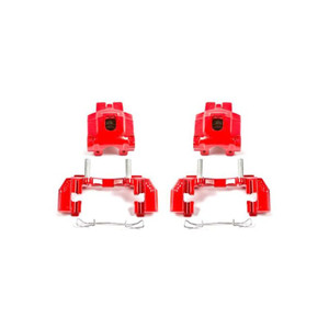 Power Stop 99-04 Jeep Grand Cherokee Rear Red Calipers w/Brackets - Pair Power Stop 99-04 Jeep Grand Cherokee Rear Red Calipers w/Brackets - Pair