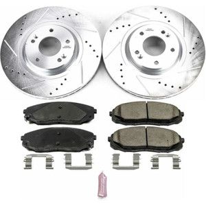 Power Stop 15-19 Kia Sedona Front Z23 Evolution Sport Brake Kit Power Stop 15-19 Kia Sedona Front Z23 Evolution Sport Brake Kit