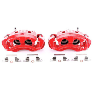 Power Stop 00-05 Ford Excursion Rear Red Calipers w/Brackets - Pair Power Stop 00-05 Ford Excursion Rear Red Calipers w/Brackets - Pair