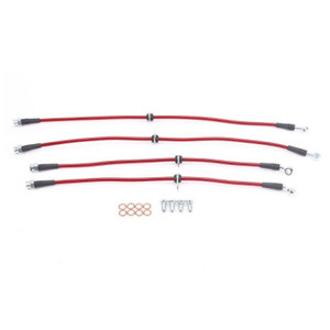 Power Stop 10-15 Chevrolet Camaro Front & Rear SS Braided Brake Hose Kit Power Stop 10-15 Chevrolet Camaro Front & Rear SS Braided Brake Hose Kit
