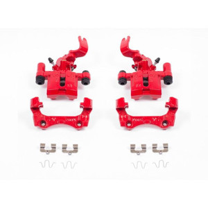 Power Stop 94-97 Mazda Miata Rear Red Calipers w/Brackets - Pair Power Stop 94-97 Mazda Miata Rear Red Calipers w/Brackets - Pair