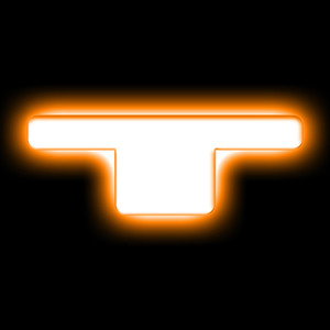 ORACLE Lighting Universal Illuminated LED Letter Badges - Matte White Surface Finish - T 3140-T-005