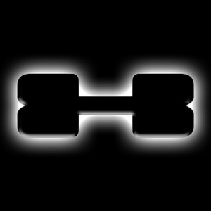 ORACLE Lighting Universal Illuminated LED Letter Badges - Matte Black Surface Finish - X 3141-X-001