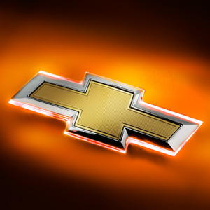 Oracle 16-19 Chevrolet Camaro Illuminated Bowtie - Dual Intensity - Amber