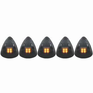 ANZO 1994-1998 Dodge Ram 2500 LED Cab Roof Light Kit Smoke 5pc