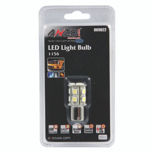 ANZO LED Bulbs Universal LED 1156 White - 13 LEDs 1 3/4in Tall