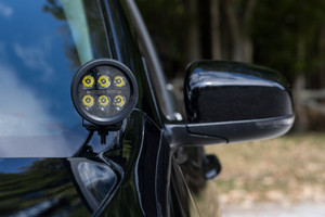 LED Light Kit | Ditch Mount | Black Pair | Amber DRL | Jeep KL (14-21) LED Light Kit | Ditch Mount | Black Pair | Amber DRL | Jeep KL (14-21)
