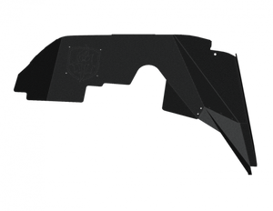 Road Armor 18-20 Jeep Wrangler JL Stealth Front Fender Liner JL Body Armor Black Steel
