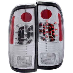 ANZO 1997-2003 Ford F-150 LED Taillights Chrome