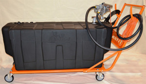 Titan Fuel Tanks 100 Gal. Extra HD Cross-Linked PE Fuel Caddy Tank Trolley/AC Pump