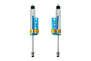 King Shocks 96-02 Toyota 4Runner Rear 2.5 Dia Piggy Hose Reservoir (Pair)