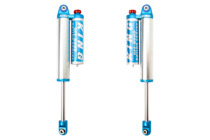 King Shocks 00-10 Chevrolet Silverado 2500/3500/HD Rear 2.5 Dia Piggyback Res Shock w/Adj (Pair)