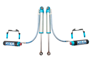 King Shocks 97+ Nissan Patrol Y61 Rear 2.5 Dia Shock Remote Fin Res 3-5in Lift w/Adj/Brkt (Pair)