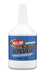 Red Line 10W60 Motor Oil Quart - Single