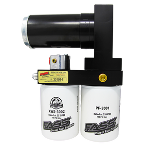 FASS Class 8 165gph/16-18psi Titanium Signature Series Fuel Air Separation System