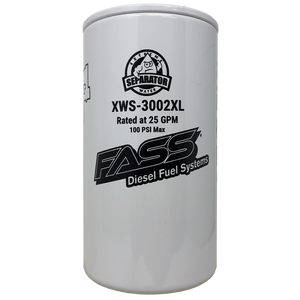 FASS Hydroglass Titanium Signature Series Extended Length Extreme Water Separator