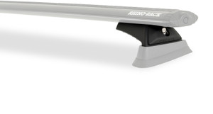 Rhino-Rack 18-21 Jeep Wrangler 4 Door SUV Heavy Duty RCL 2 Bar Backbone Roof Rack - Silver