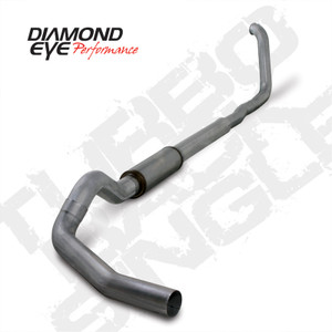 Diamond Eye KIT 5in TB SGL SS: 99-03 FORD 7.3L F250/F350